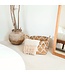 Soeji Boho wasmand – vierkante plankmand – geweven opbergmand – plantenmand – decoratieve mand gemaakt van bananenvezel GANDARIA (2 maten)