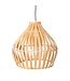 Soeji Bamboe Lampenkap – Boho Hanglamp – Bamboe Hanglamp – Lampenkap Klokvormig – Handgemaakte Bamboe Lampenkap KIRMA (Ø 45 cm)