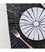 Soeji Zwart zeegras placemat (set van 2, 4 of 6) 36 cm | Rechthoekige vierkante tafelmat VARNA (zwart)