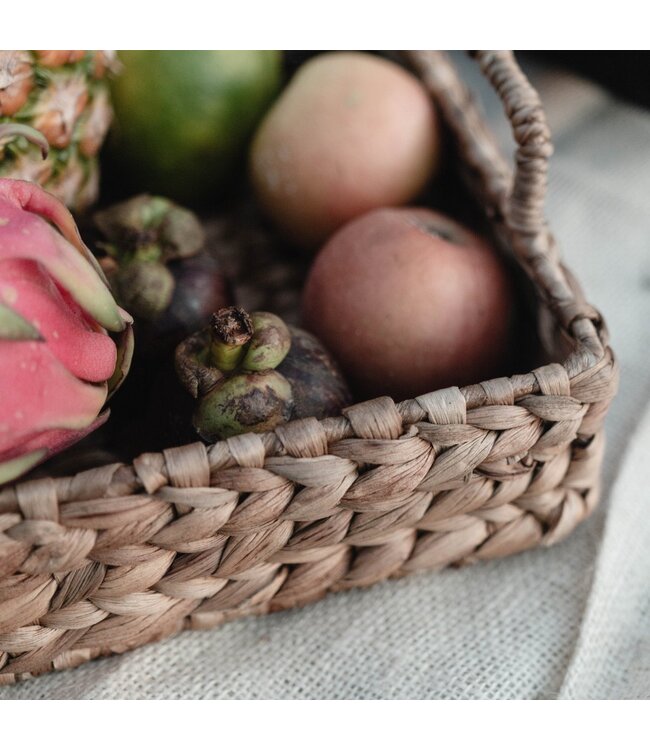 Soeji Dienblad BESAKIH van waterhyacint (3 maten)