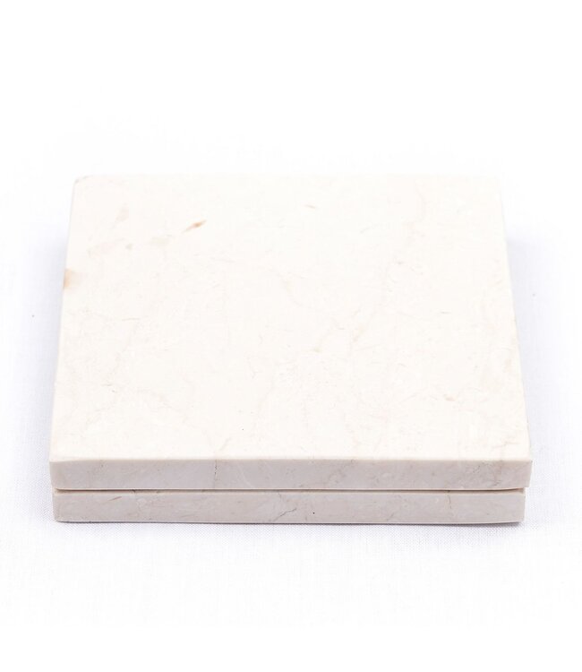 Soeji Marmeren onderzetter MEWALI set van 4 of 8