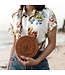 Soeji Crossbodytas | Bali Tas SENJA (bruin) Gemaakt van Rattan