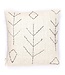 Soeji Handgeweven kussensloop SERAJA 40x40 of 50x50 cm decoratieve kussenhoes bankkussen van katoen