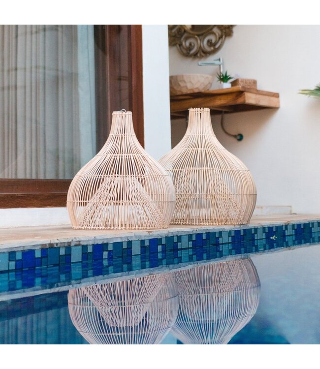 Soeji Rotanlamp | Lampenkap | Hanglamp ALAM 40/50 cm