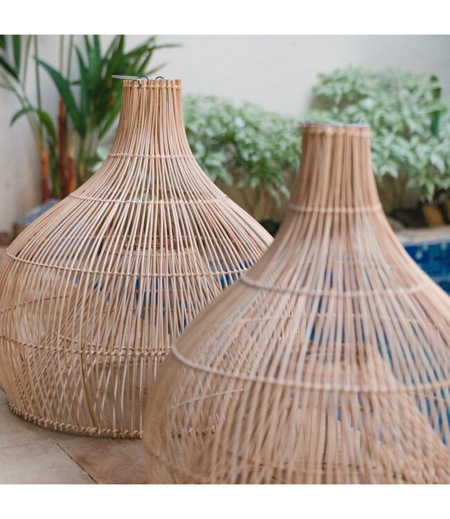 Soeji Rotanlamp | Lampenkap | Hanglamp ALAM 40/50 cm