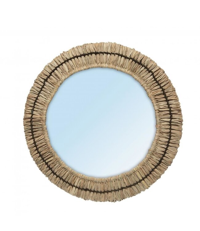BAZAR BIZAR De Gajih Spiegel - Naturel Zwart - M