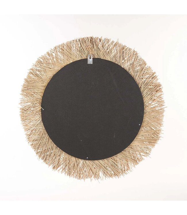 BAZAR BIZAR De Rotan Spiegel - Naturel - M