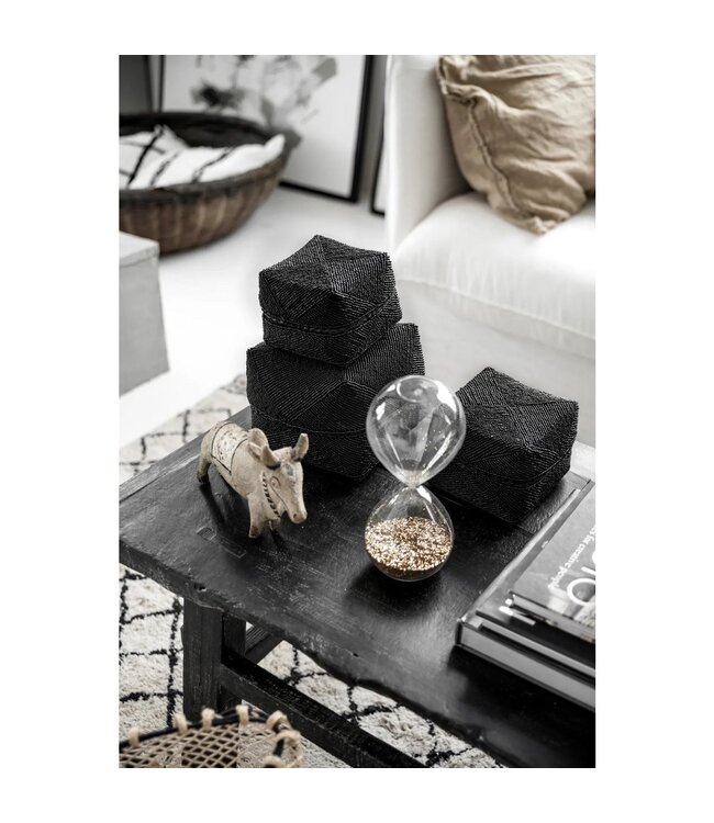 BAZAR BIZAR De kralenmand - Zwart - L