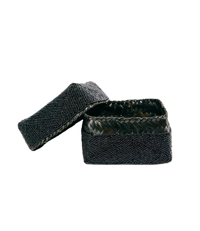 BAZAR BIZAR De kralenmand - Zwart - L