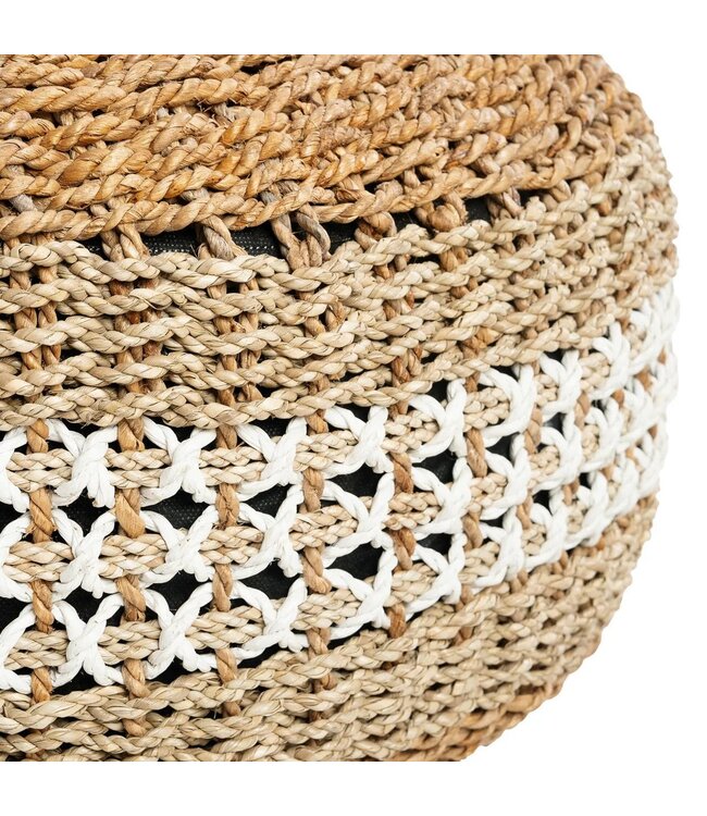 BAZAR BIZAR De Macramé Poef