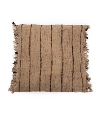 BAZAR BIZAR The Oh My Gee Kussenhoes - Beige Zwart - 60x60