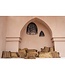 BAZAR BIZAR The Oh My Gee Kussenhoes - Beige Zwart - 60x60
