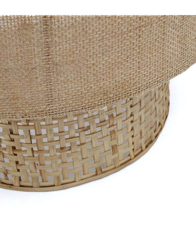 BAZAR BIZAR De Bolly Jute Wandlamp - Naturel - M