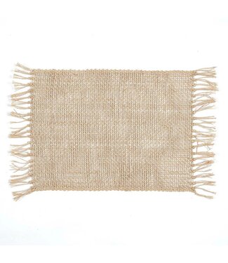 BAZAR BIZAR De Isey Zeegras Placemat - Naturel
