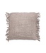 BAZAR BIZAR The Oh My Gee Kussenhoes - Parelgrijs - 40x40