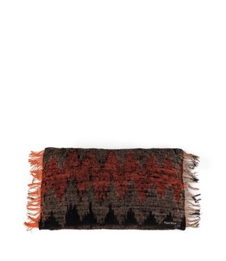 BAZAR BIZAR The Oh My Gee Kussenhoes - Zwart Oranje - 30x50