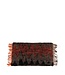 BAZAR BIZAR The Oh My Gee Kussenhoes - Zwart Oranje - 30x50