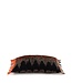BAZAR BIZAR The Oh My Gee Kussenhoes - Zwart Oranje - 30x50