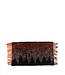 BAZAR BIZAR The Oh My Gee Kussenhoes - Zwart Oranje - 30x50