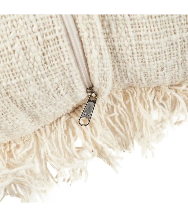 BAZAR BIZAR De Tribal Kussenhoes - Natuurlijk Zwart