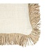 BAZAR BIZAR De Saint Tropez Kussenhoes - Natuurlijk Wit - 40x40