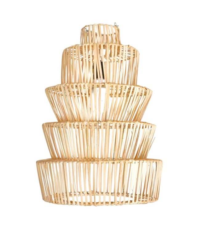 BAZAR BIZAR Rotanlamp met buitengewoon ontwerp | Lampenkap | Hanglamp MULIA