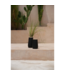 BAZAR BIZAR The Sneaky Vase - Zwart Naturel - L