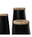 BAZAR BIZAR The Sneaky Vase - Zwart Naturel - L