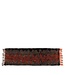 BAZAR BIZAR The Oh My Gee Kussenhoes - Zwart Oranje - 35x100