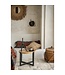 BAZAR BIZAR The Oh My Gee Kussenhoes - Zwart Oranje - 35x100