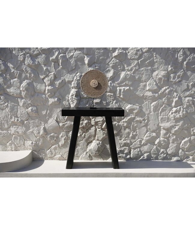 BAZAR BIZAR De Schelp Guadeloupe op Standaard - Natuurlijk Wit