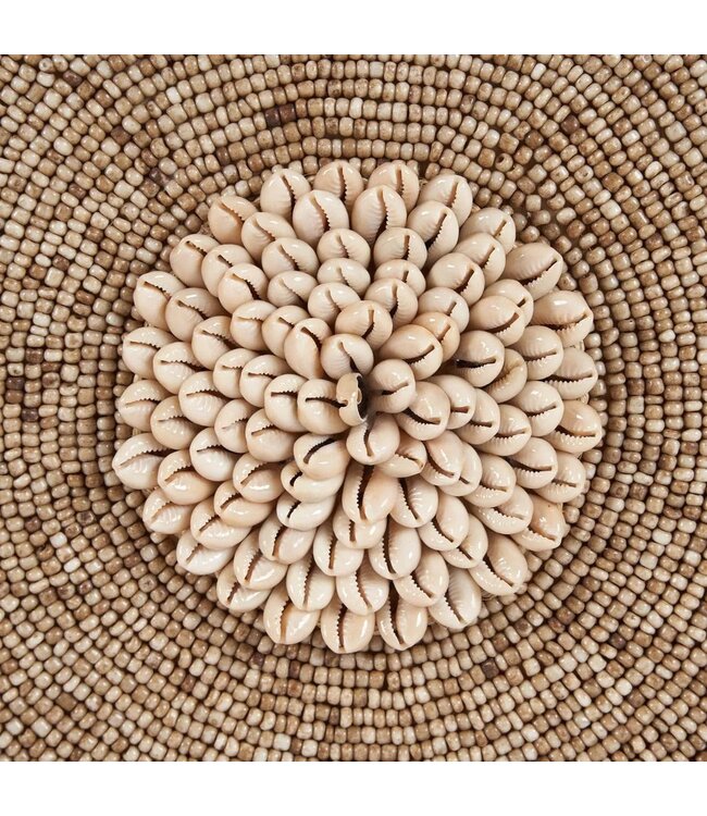 BAZAR BIZAR De Schelp Guadeloupe op Standaard - Natuurlijk Wit