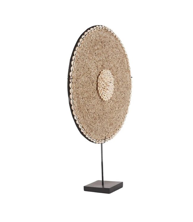 BAZAR BIZAR De Schelp Guadeloupe op Standaard - Natuurlijk Wit