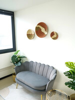 MAISON SUKU Rieten Wanddecoratie Set – Terra