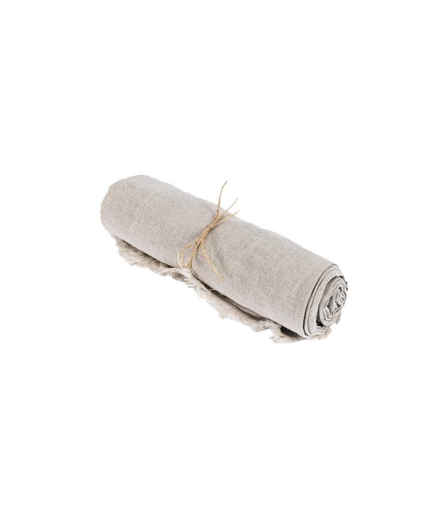 BAZAR BIZAR Het linnen tafelkleed - Beige - 150x250