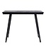 BAZAR BIZAR De Herringbone Hoge Tafel - Zwart - 140 cm