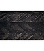 BAZAR BIZAR De Herringbone Hoge Tafel - Zwart - 140 cm