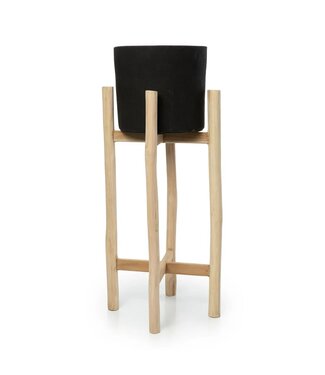 BAZAR BIZAR The Charcoal High - Zwart Naturel - L