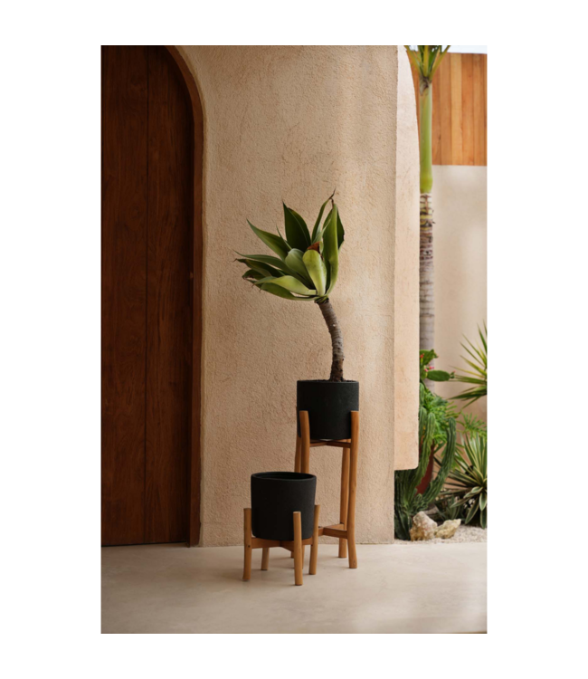 BAZAR BIZAR The Charcoal High - Zwart Naturel - L