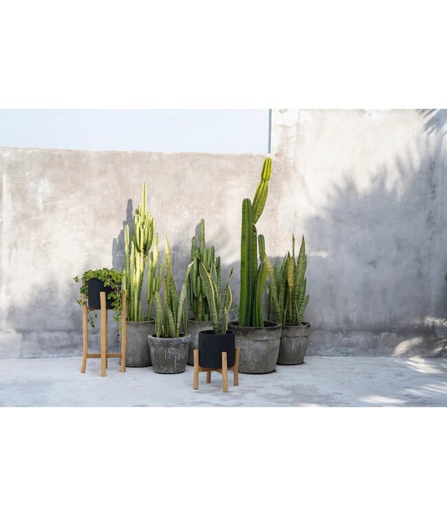 BAZAR BIZAR The Charcoal High - Zwart Naturel - L