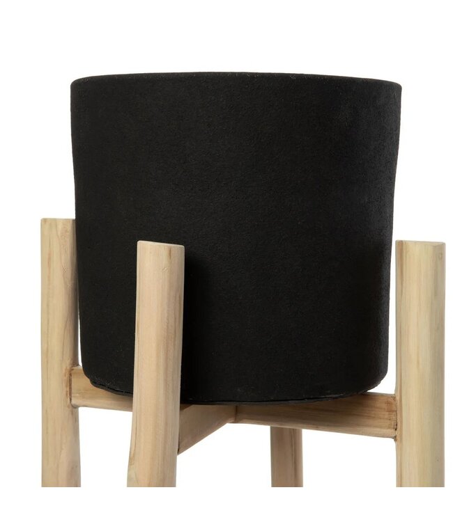 BAZAR BIZAR The Charcoal High - Zwart Naturel - L