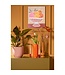 Mica Decorations Boaz Vaas - H30 x Ø11 cm - Keramiek - Oranje