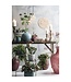 Mica Decorations Begonia Kunstplant in Bloempot Stan - H40 x Ø38 cm - Rood