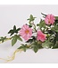 Mica Decorations Petunia Kunst Hangplant - L15 x B20 x H80 cm - Roze