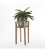 Mica Decorations Varen Kunstplant in Bloempot Stan - H40 x Ø70 cm - Groen
