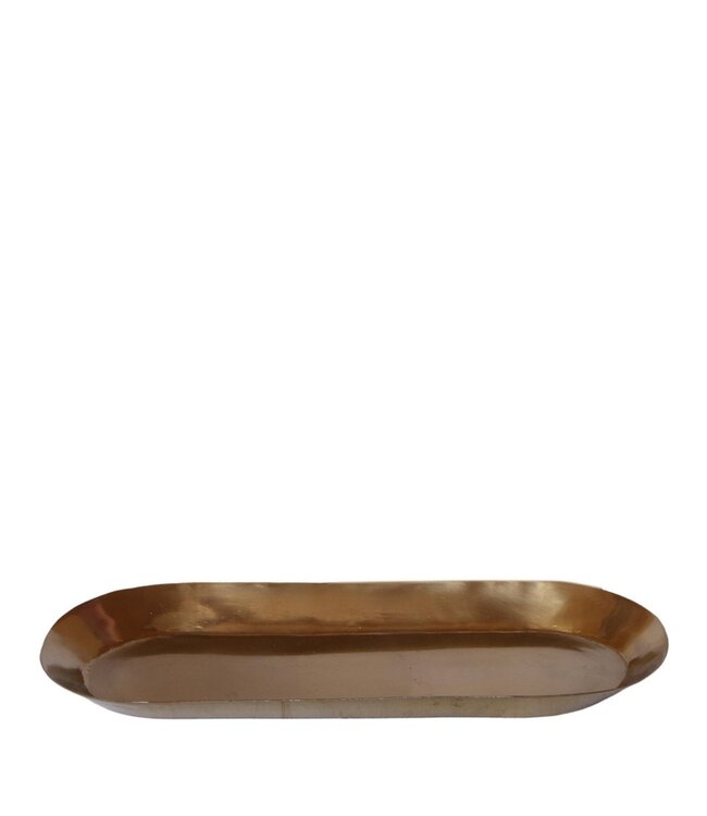 Kolibri Company Kolibri Home | Plate oval - Ovale dienblad Ø30cm - Gold