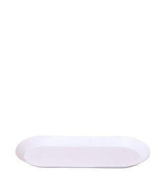 Kolibri Company Kolibri Home | Plate oval - Ovale dienblad Ø30cm - White