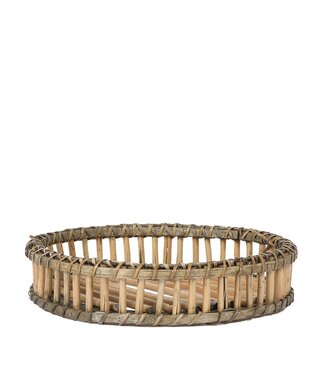 Kolibri Company Kolibri Home | Decoratieschaal - Rond Willow dienblad Ø30cm