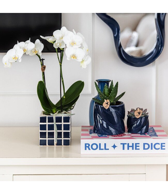 Kolibri Company Kolibri Home | Mosa sierpot - Blue - Ø9cm