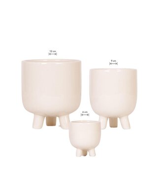 Kolibri Company Kolibri Home | Combi deal - Gummy travertine potten